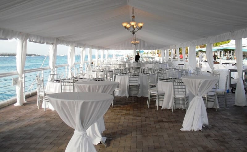 beach wedding chair rentals