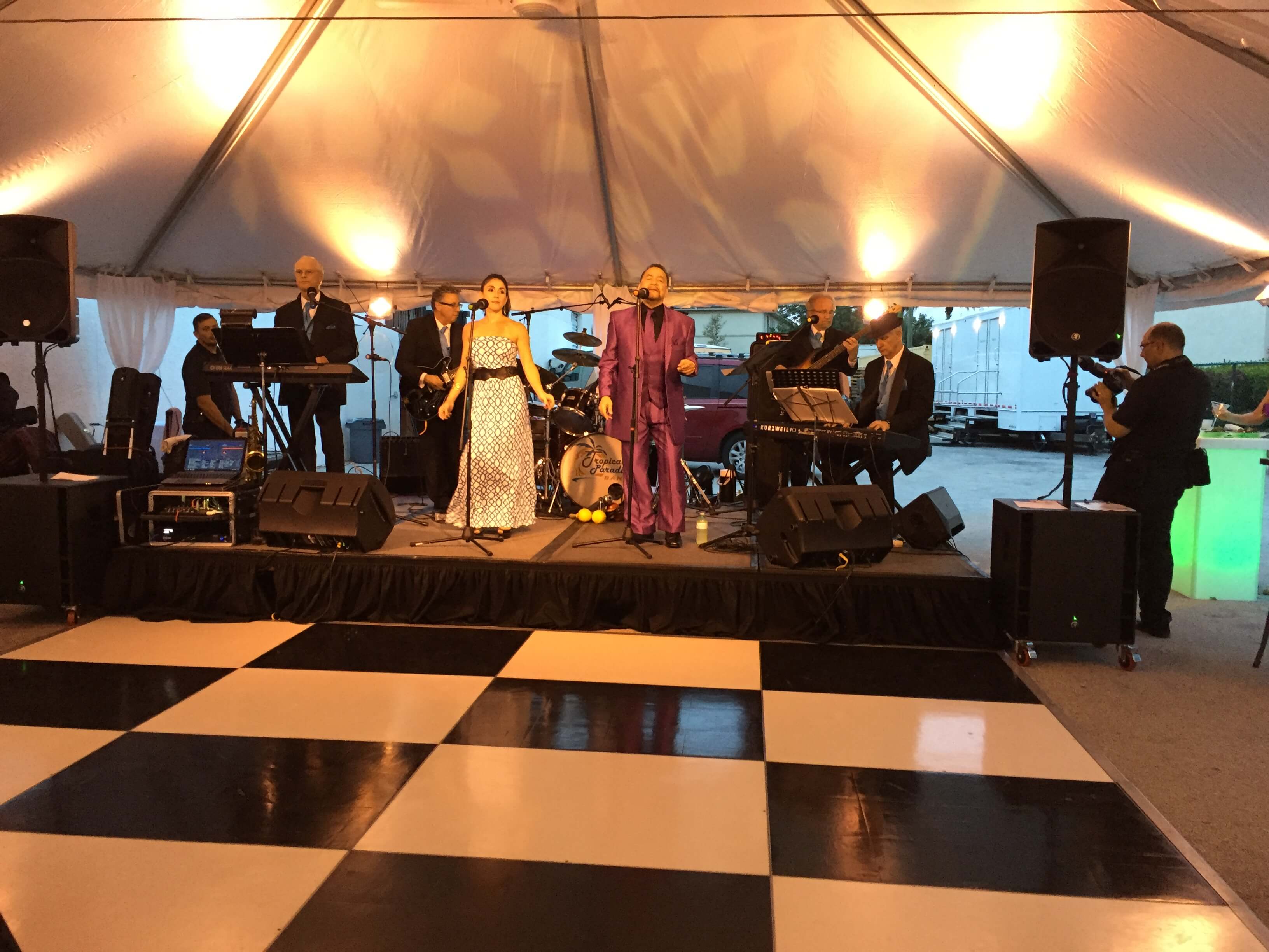 Outdoor dance floor rental deals
