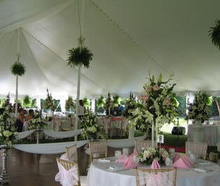 wedding tent rentals