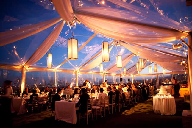 wedding tent rentals