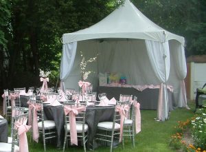 baby shower tent rentals