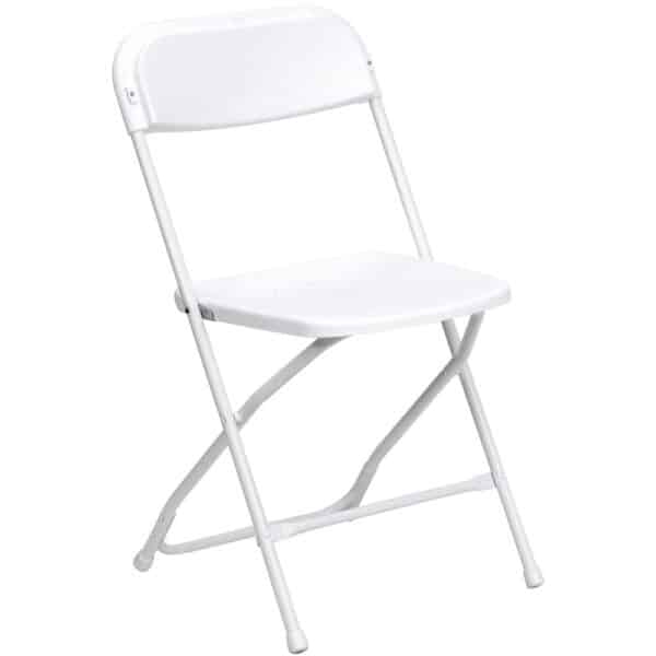 White Samsonite Chair