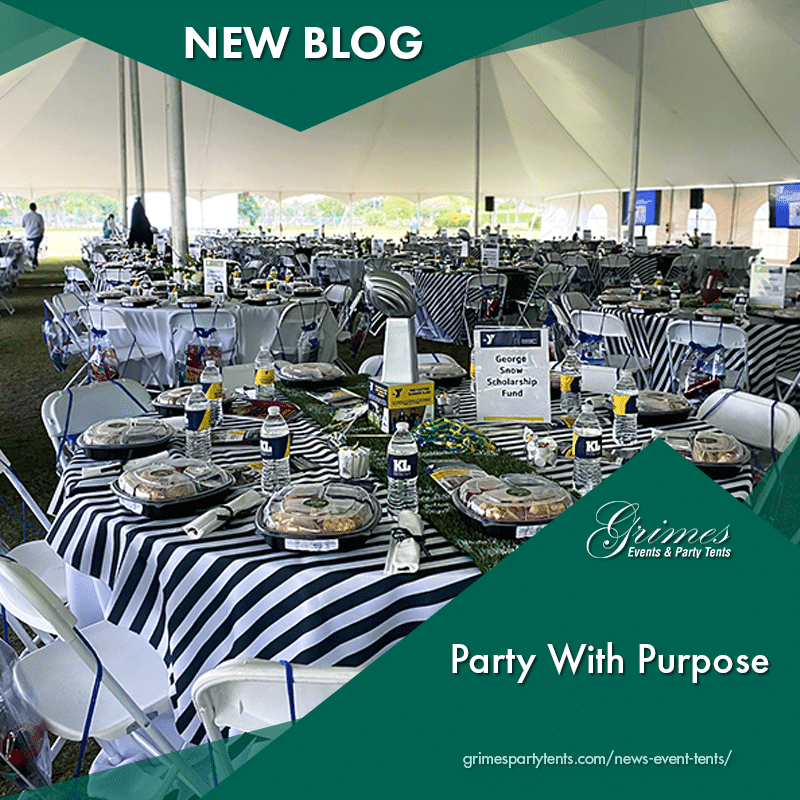 Party With Purpose! Grimes Events & Party Tents