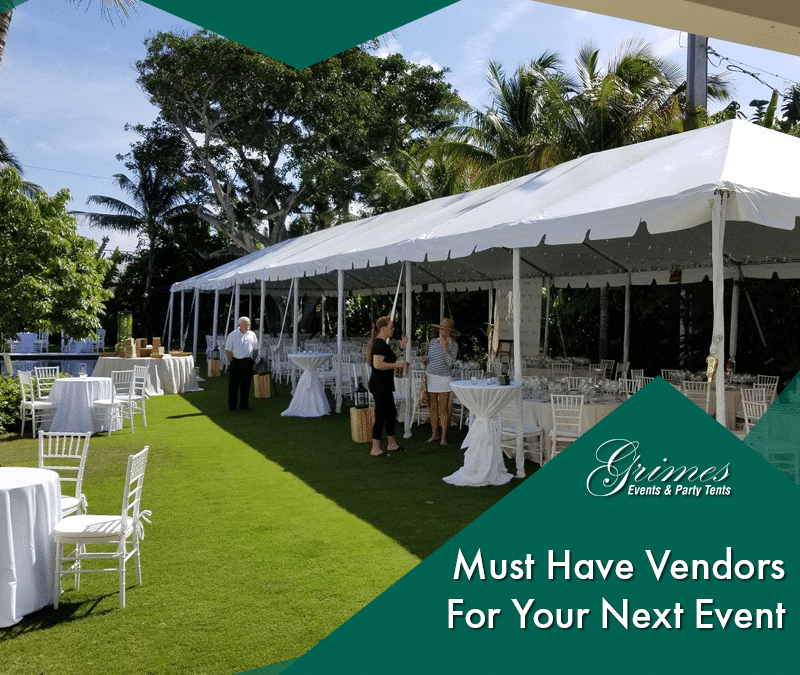 Must Have Vendors For Your Next Event