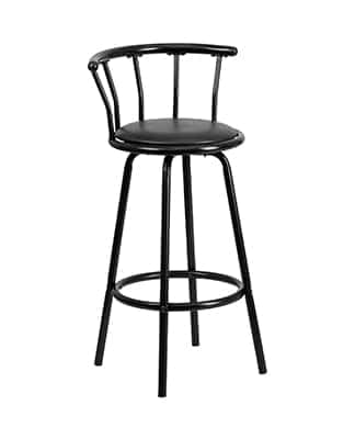 Black Swivel Barstool