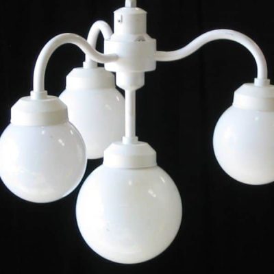 Hanging 4 Globe Chandelier